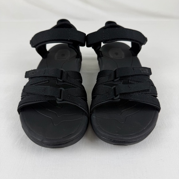 Teva Tirra Strappy Black Athletic Comfort Trail Water Sandals Size 7   4266‎ - Picture 3 of 15